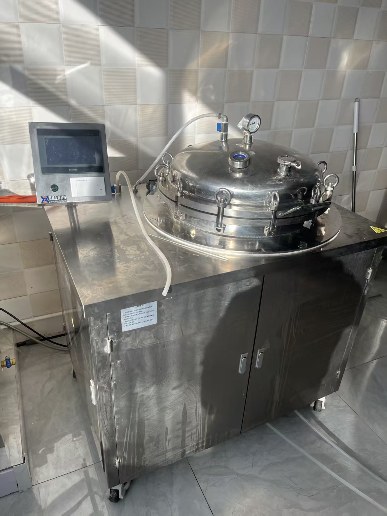 全自动培养基制备机(100L，先灭菌后灌装）